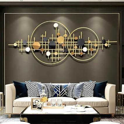 Urban Glamour: Modern Metal Wall Art for Sophisticated Spaces - Ace Crafts Emporio