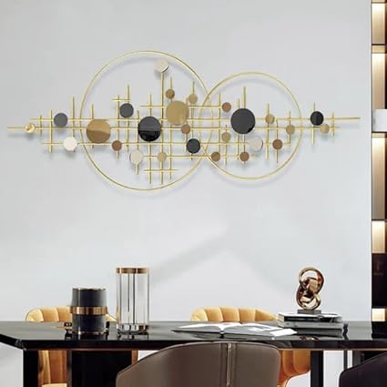 Urban Glamour: Modern Metal Wall Art for Sophisticated Spaces - Ace Crafts Emporio