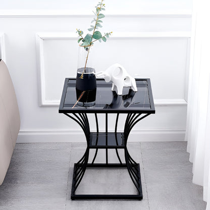 Chic Black Side Table: Modern Minimalism