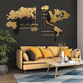 Contemporary Elegance: Modern Metal Wall Art for Chic Spaces - Ace Crafts Emporio