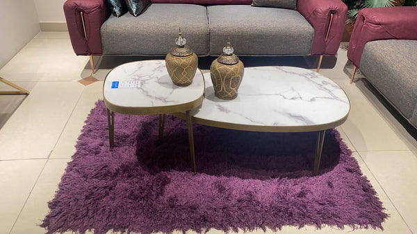 Glamorous Gold Nesting Table Set – Stylish Accent for Modern Interiors
