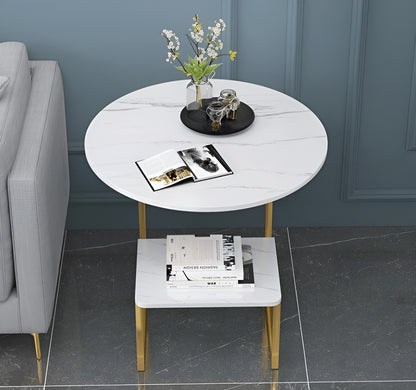 Modern Minimalism: Stylish Metal Side Table