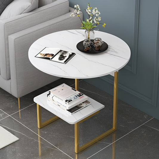 Modern Minimalism: Stylish Metal Side Table
