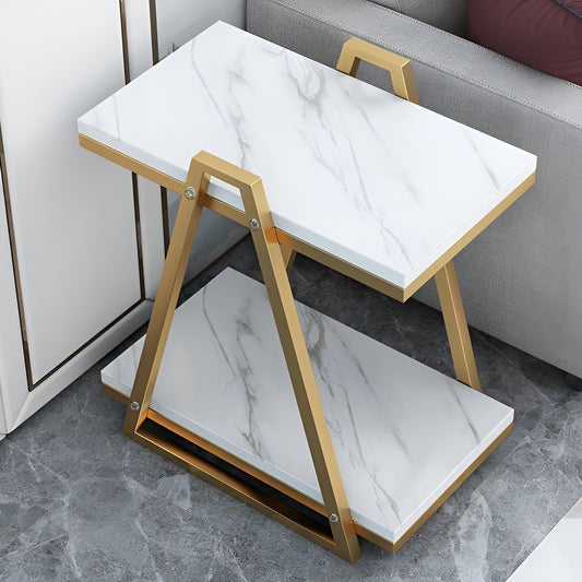 Urban Edge: Contemporary Metal Side Table