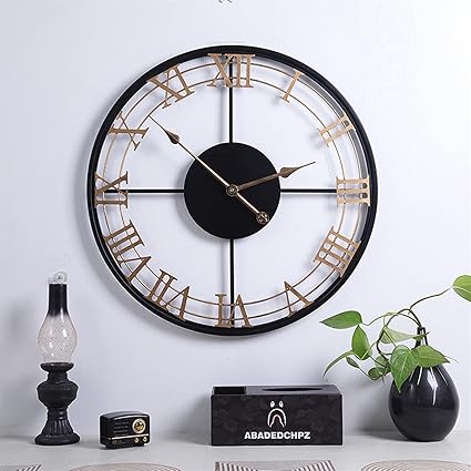 Timeless Metal: The Modern Metal Wall Clock - Ace Crafts Emporio