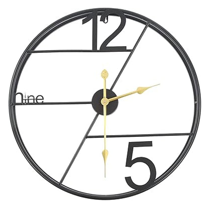 Modern Metal Marvel: The Contemporary Wall Clock - Ace Crafts Emporio