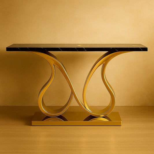Eterna Curve PVD Console Table