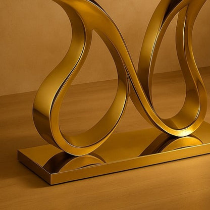 Eterna Curve PVD Console Table (ACE EXCLUSIVE DESIGN)
