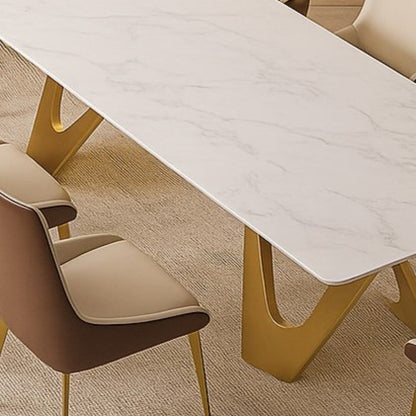 Eterna Modern Marble Dining Set