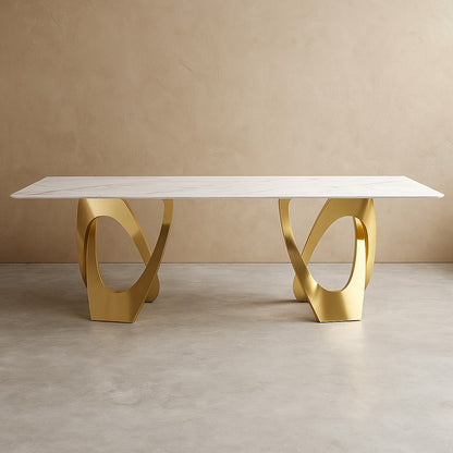 Eterna Modern Marble Dining Set