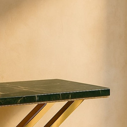 Verde Luxe X Shape PVD Console Table (ACE EXCLUSIVE DESIGN)