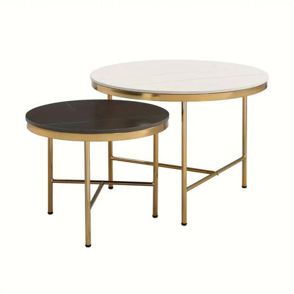 Set of 2 Modern Coffee Tables – Minimalist Style for a Chic Living Space