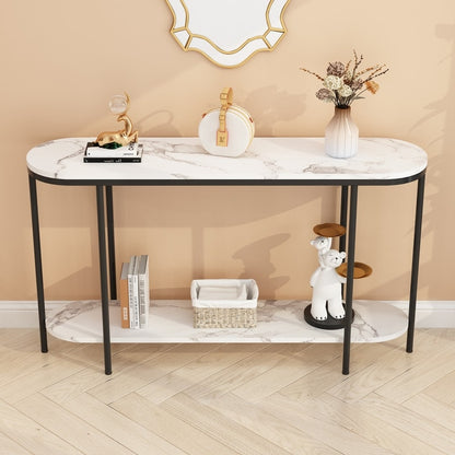 Elevated Style: The 2-Tiered Console Table
