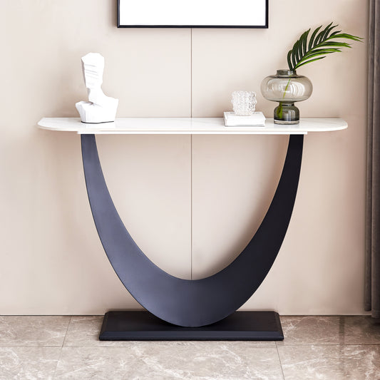 Bold and Modern Console Table with Elegant Simplicity