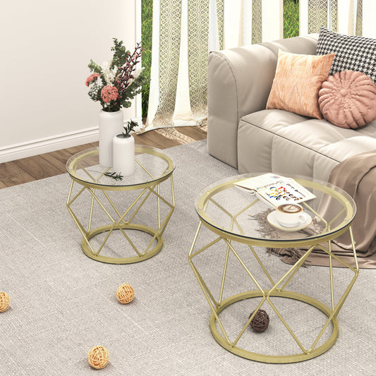 Modern Iron Nesting Table Set for a Stylish, Functional Space