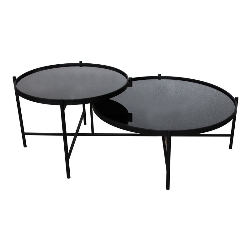 Modern Black Nesting Table Set for a Chic Interior