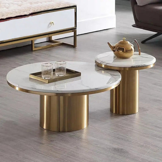 Round Nesting Table Set – Modern Design for Compact Elegance