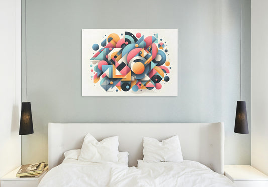 Abstract Design Canvas Wall Painting - Modern Art for Home & Office Decor | Premium Quality Artwork